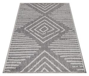 Ayyildiz koberce Kusový koberec Aruba 4902 grey – na von aj na doma - 80x150 cm