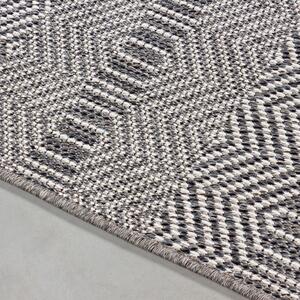 Ayyildiz koberce Kusový koberec Aruba 4903 grey – na von aj na doma - 80x150 cm
