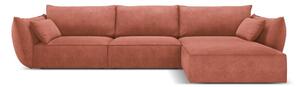 Červená rohová pohovka (pravý roh) Vanda - Mazzini Sofas