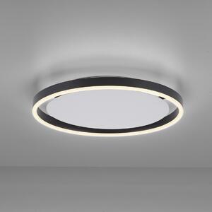 Stropné svietidlo tmavosivé 40 cm vrátane LED 3-stupňovo stmievateľné - Zlatan