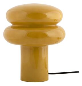 Okrovožltá sklenená stolová lampa (výška 24 cm) Incesante – Leitmotiv