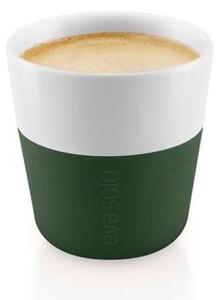 Zeleno-biele porcelánové šálky na espresso v súprave 2 ks 80 ml – Eva Solo