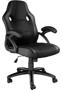 Tectake 403481 kancelárska stolička benny - čierna