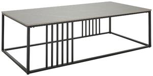 KONFERENČNÝ STOLÍK, sivá, čierna, kov, keramika, 140/40/70 cm MID.YOU - Online Only zostavy, Online Only