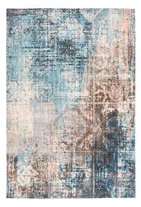 BEHÚŇ, 80/150 cm, modrá, hnedá - Online Only bytové doplnky, Online Only