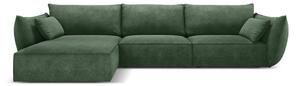 Tmavozelená rohová pohovka (ľavý roh) Vanda - Mazzini Sofas