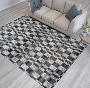 Dizajnový vzorovaný koberec Béžová