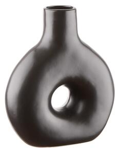 LOOP Váza 20 cm - čierna