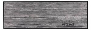 Rohož Kitchen wood sivá, Rozmery 1.50 x 0.50
