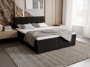 Manželská postel s úložným prostorem TOSKA - 180x200, antracit