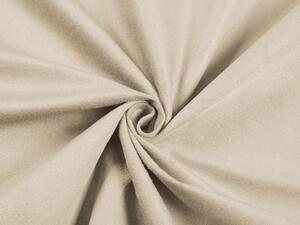 Biante Obdĺžnikový obrus/imitácia brúsenej kože Alcantara ALC-007 Krémovo béžový 50x100 cm