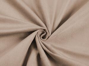 Biante Obdĺžnikový obrus/imitácia brúsenej kože Alcantara ALC-006 Béžový 140x220 cm