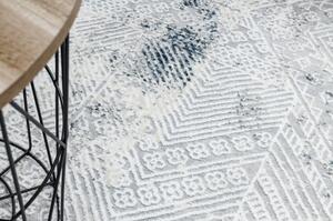Kusový koberec Melasa modrokrémový 200x290cm