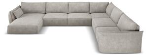 Svetlosivá rohová pohovka (pravý roh) Vanda - Mazzini Sofas