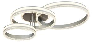 Stropné svietidlo LED 2700–6000K čierny chróm, strieborná IP20 GLOBO lighting FRANCINE 67377-72