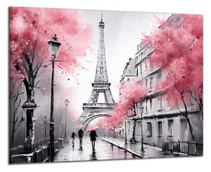 Obraz na plátne Jeseň v Paríži