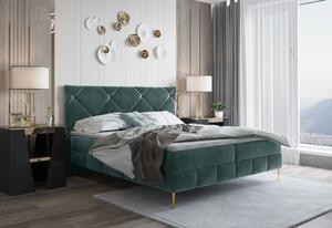 GRACE celočalúnená posteľ s úložným priestorom, WERSAL