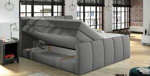FRESCO boxspring posteľ s úložným priestorom, doprava zadarmo