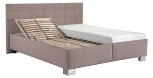 OLÍVIA čalúnená posteľ s úložným priestorom, MILANO 9110