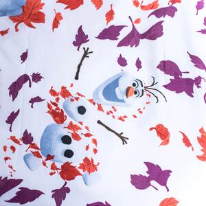 Jerry Fabrics Posteľná bielizeň z mikrovlákna 140x200 + 70x90 cm - Frozen 2 "Leaves"