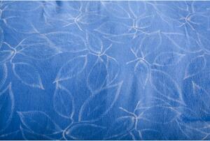 AAryans Obliečky mikroplyš 140x200 + 70x90 cm - Leaf modré