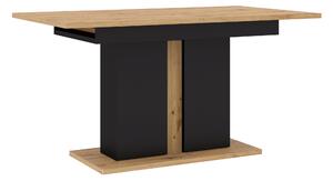 Rozkladací jedálenský stôl NUKA I |dub artisan