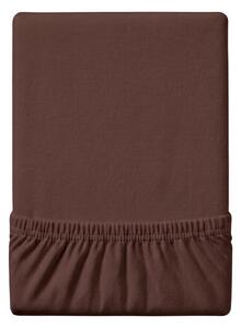 Jersey plachta EXCLUSIVE tmavohnedá 90 x 200 cm