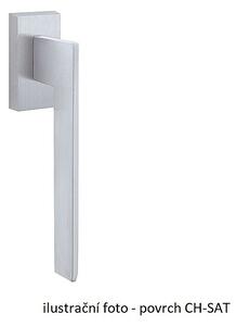 Okenné kovanie TWIN BLADE P1500 HR RO - 4 pol. 45mm (CH - chróm lesklý), Okenní klika levá, Twin CH (chróm lesklý)