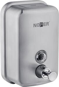 NOFER NOFER, Dávkovač tekutého mydla 600 ml, nerez mat, 03001.06.S