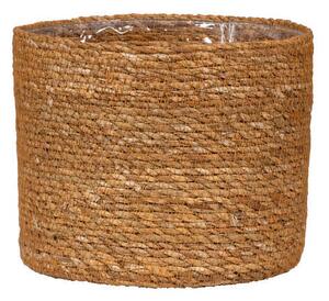 KVETNÍK prírodné materiály, 15/15/13 cm XXXL - Kvety & kvetináče