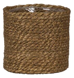 KVETNÍK prírodné materiály, 24/24/22,5 cm XXXL - Kvety & kvetináče