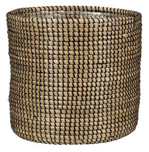 KVETNÍK prírodné materiály, 17/17/16 cm XXXL - Kvety & kvetináče