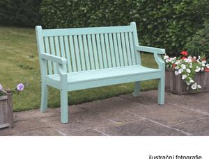 TEMPO Drevená záhradná lavička, neo mint, 150 cm, KOLNA