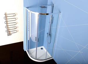 Polysan, EASY LINE sprchové dvere skladacie 700mm, číre sklo, EL1970