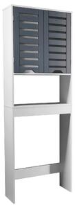SKRINKA NA PRÁČKU, antracitová, biela, 63/179/23 cm MID.YOU - Online Only technická miestnosť, Online Only