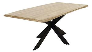 JEDÁLENSKÝ STÔL, dub, čierna, farba duba, 200/100/76 cm P & B - Online Only jedálne, Online Only