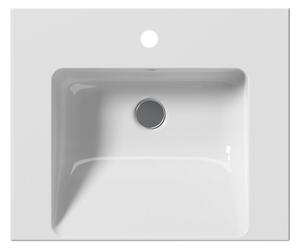 GSI NORM keramické umývadlo 60x18x50 cm, biela ExtraGlaze