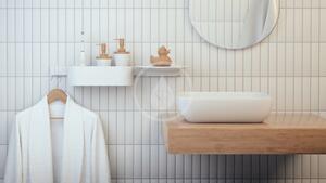 Hansgrohe - Set kúpeľňových doplnkov, matná biela