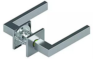 Dverové kovanie QOLIBRI Smartbloc WC 1040 - RHR (Nerez), klika/klika s uzamykáním levá, Uzamykanie na kľučke, Nerez