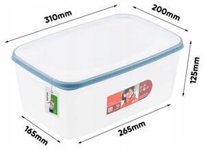 Keeeper Krabička na jedlo, box na potraviny, FRANCO, 5,4L
