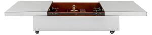 Luxury konferenčný stolík a minibar zrkadlový 120x75cm