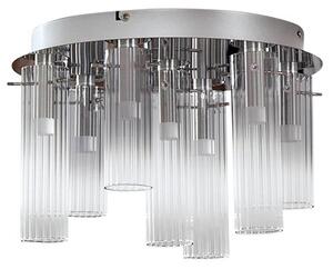 Lucande - Korvitha 7 LED Stropné Lampa Smoke/Silver Lucande - Lampemesteren