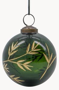 Ručne vyrobené vianočné ozdoby Baubles Leaf, 4 ks