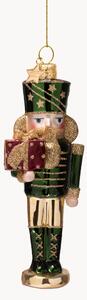 Ručne fúkaná vianočná ozdoba Nutcracker