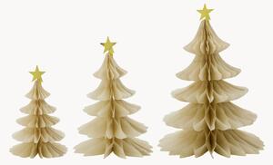Ručne vyrobené vianočné ozdoby Tree, 3 ks