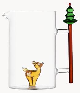 Ručne vyrobený borosilikátový džbán Woodland Tales, 1,5 l