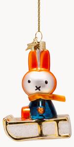 Ručne fúkaná vianočná ozdoba Nijntje Miffy