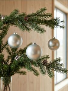 Sinsay - Balenie 3 vianočných ozdôb - strieborná