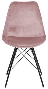 FLHF Jedálenská stolička Kaesfurt, ružová/čierna