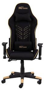 ACTONA Kancelárska, herná stolička Vista, čierna/zlatá
